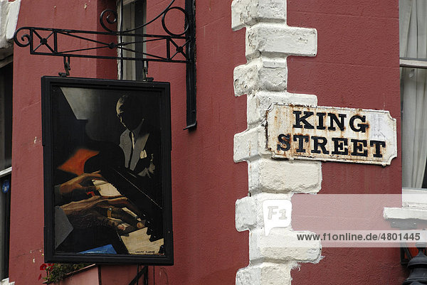 King Street  Bristol  Somerset  England  Großbritannien  Europa