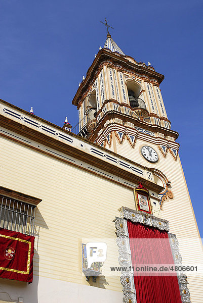 Kirche Iglesia de San Pedro  Huelva  Costa de la Luz  Huelva Region  Andalusien  Spanien  Europa