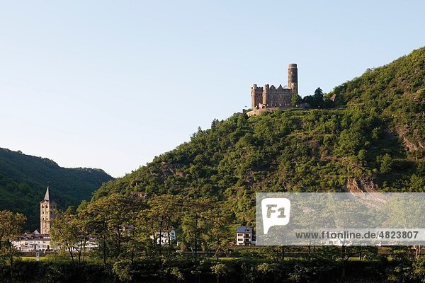 Europa  Deutschland  Rheinland-Pfalz  Blick auf Schloss Maus