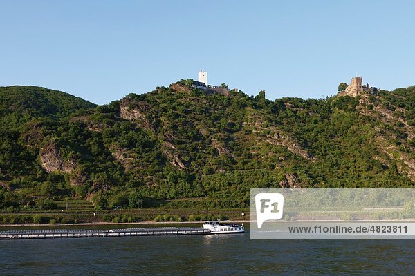 Europa  Deutschland  Rheinland-Pfalz  Blick auf Schloss Sterrenberg