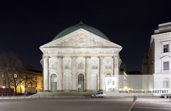 Sankt-Hedwigs-Kathedrale  Berlin-Mitte  Berlin  Deutschland  Europa
