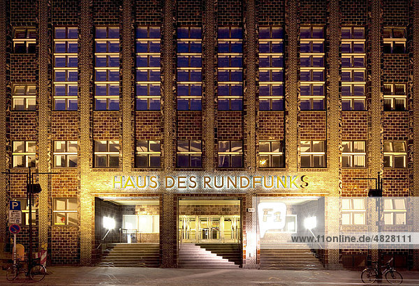 Haus Des Rundfunks Rundfunk Berlin Brandenburg Rbb Sender Freies Berlin Sfb Charlottenburg Berlin Deutschland Europa