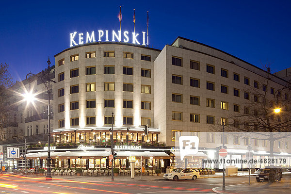 Hotel Kempinski  Kurfürstendamm  Charlottenburg  Berlin  Deutschland  Europa