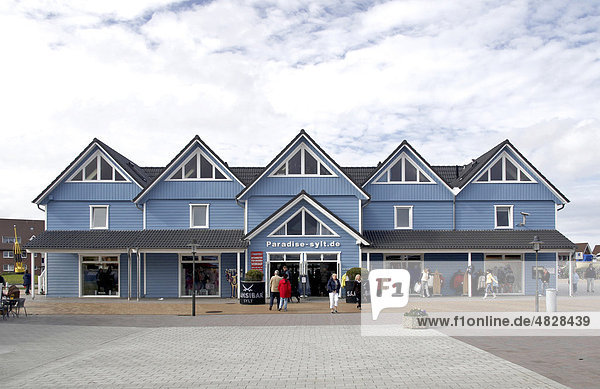 Markthalle im Lister Hafen  List  Sylt  Nordfriesland  Schleswig-Holstein  Deutschland  Europa