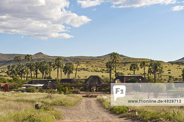 Palmwag Lodge in der Palmwag Concession  Namibia  Afrika