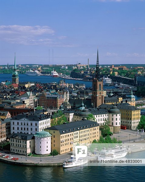 Stadtansicht  Gamla Stan  Holiday  Landmark  Scandinavia  Stockholm  Schweden  Europa  Tourismus  Reisen  Urban  Urlaub