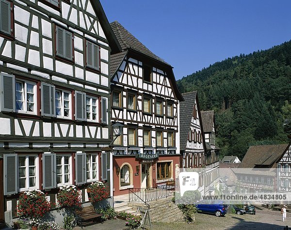 Europa Urlaub Gebäude Reise Sehenswürdigkeit Schwarzwald Deutschland Schiltach Tourismus Baden-Württemberg
