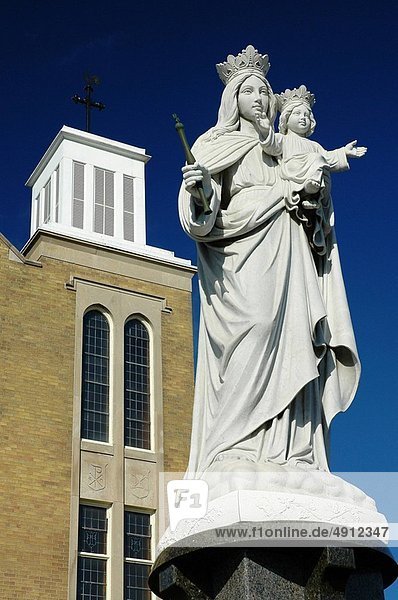 halten weiß Statue Jesus Christus Jungfrau Maria Madonna