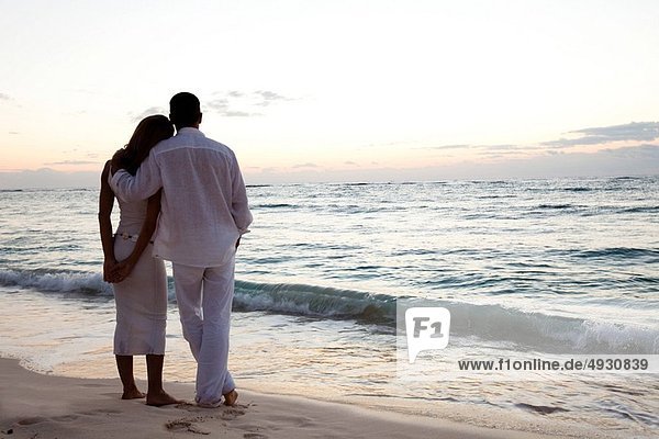 Couple beach holidays