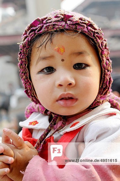 hoch  oben  Produktion  jung  Mädchen  Nepal