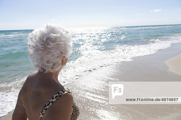 Senior Woman on the beach