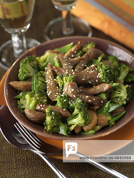 Atkins Diet; Broccoli; Broccolli; containing meat; Dish; Entrée; Food ...
