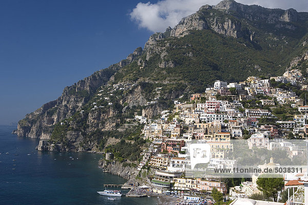 Town of Positano  Amalfi Coast  Italy