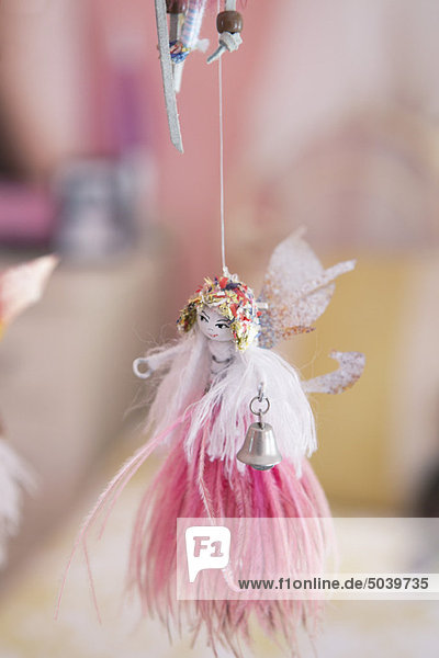 Close-up of a wind chime