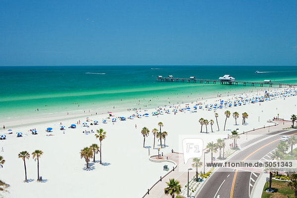 Strandszene  Clearwater  Florida