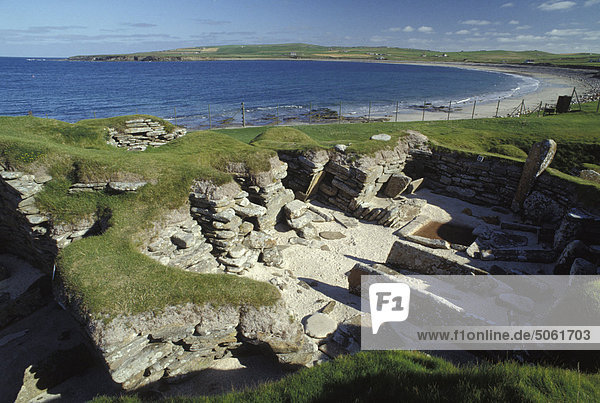 UK  Schottland  Orkney-Inseln  Skara Brae Archaeolocigal Website