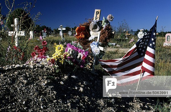 USA  New Mexico  Cemetery