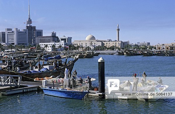 Kuwait  Kuwait-Stadt  Fischerhafen