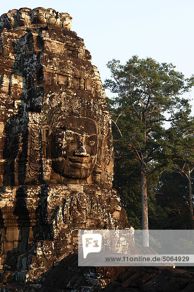 Cambodia Siem Reap Angkor Bayon Buddhist Temple