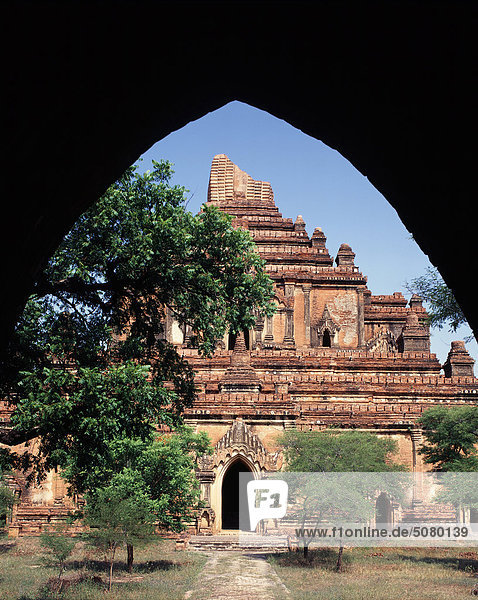 Htilominlo-Tempel  Bagan  Burma