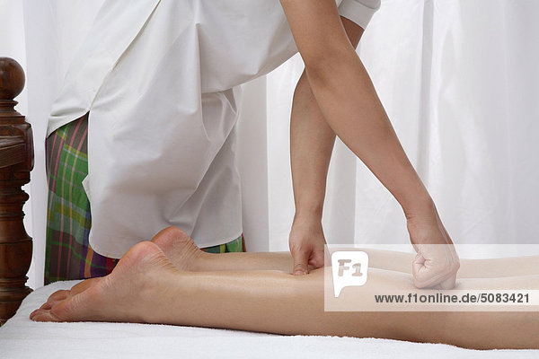 Siddha Marma Massage im Spa Aura im Park Hotel Neu-Delhi  Indien