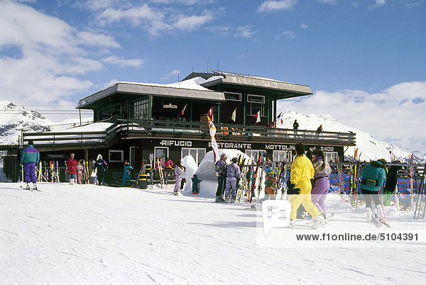 Italien Lombardei Livigno