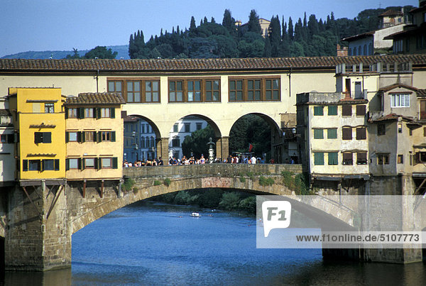 Italy  Tuscany  Florence. Ponte Vecchio