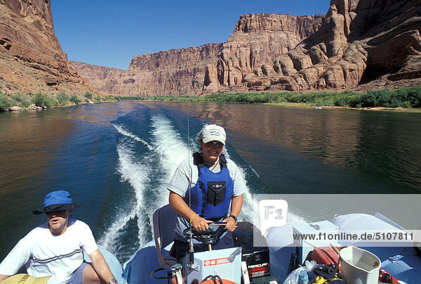 USA  Arizona  Colorado Wildwasser-rafting