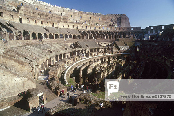 Italy  Lazio  Rome the colosseum