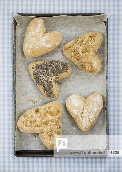 Brot  Form  Formen  herzförmig  Herz
