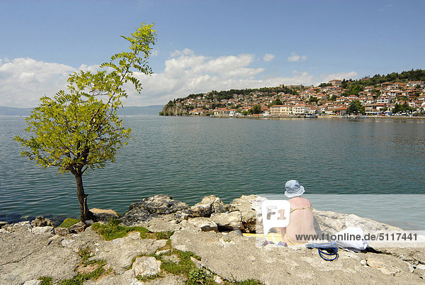 Macedonia  Ohrid  lake