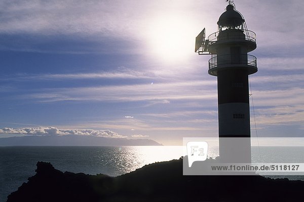 Spanien  Kanarische Inseln  Teneriffa  der Leuchtturm von Punta de Teno
