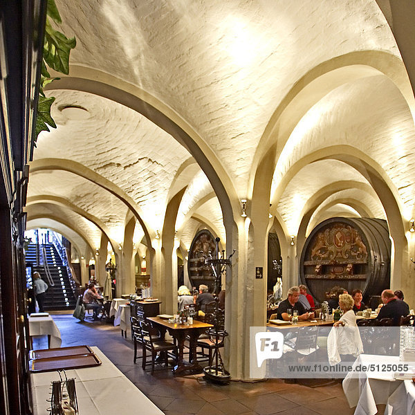Germany  Bremen  interior of Ratskeller restaurant
