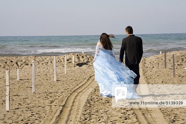 Hochzeitstag am Strand