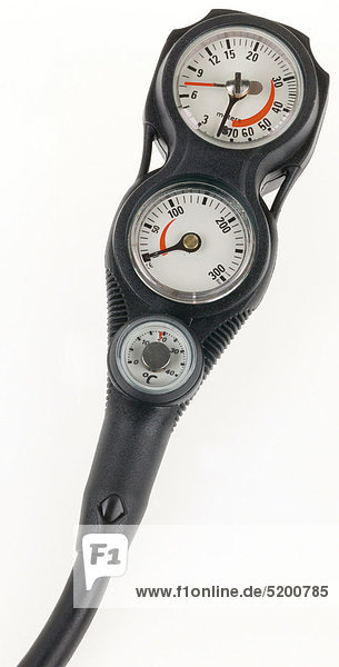 Messgerät Zum Tauchen Mit Tiefenmesser  Finimeter  Thermometer