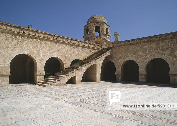 Innenhof der Großen Moschee  Sousse  Tunesien