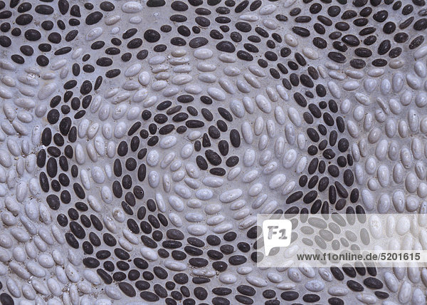 Steinmosaik  Detail Spirale