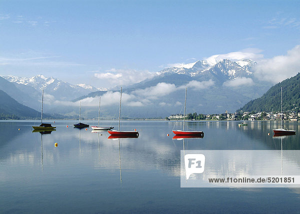 Zell am See  Zeller See  Salzburg  Österreich