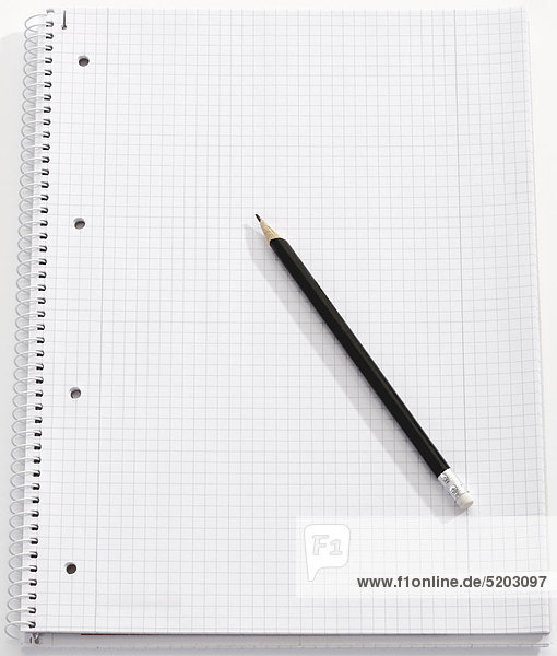 Schreibblock Mit Bleistift