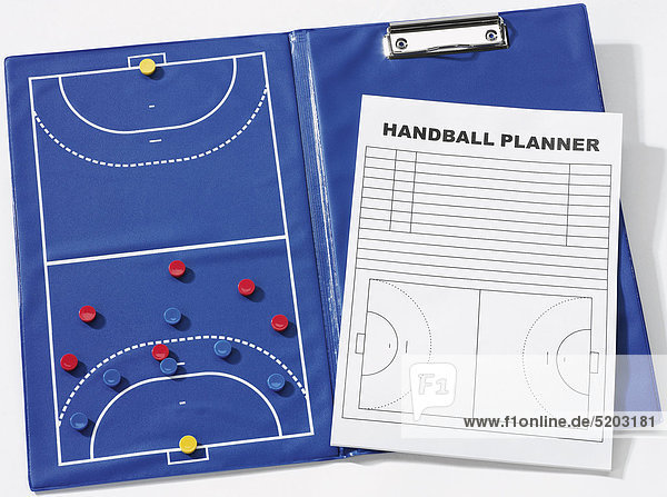 Taktik-Planer Beim Handball