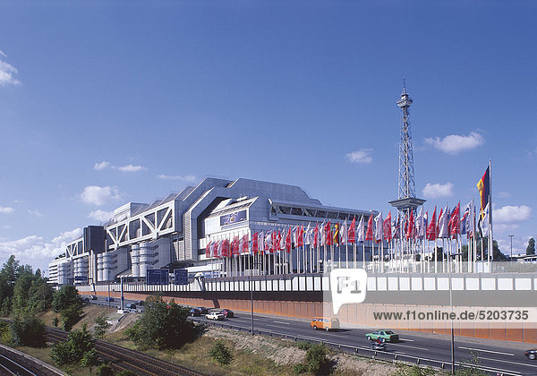 ICC-Kongresszentrum  Funkturm  Berlin  Deutschland