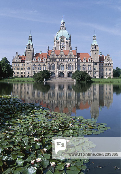 Hannover  Rathaus am Maschteich  Niedersachsen  Deutschland