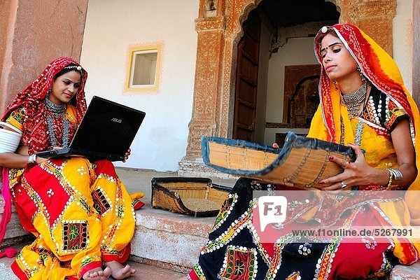 Getreide sehen Notebook Weizen durchsieben sieben Rajasthan