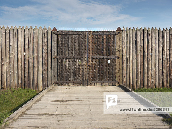 Tor zum Fort George National Historic Site Niagara-on-the-Lake Ontario Kanada