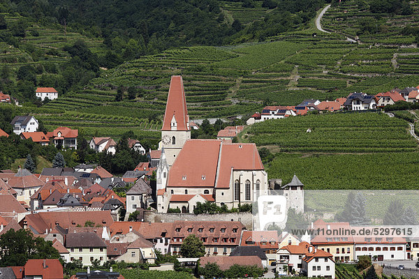 Weissenkirchen in the Wachau  Lower Austria  Austria  Europe