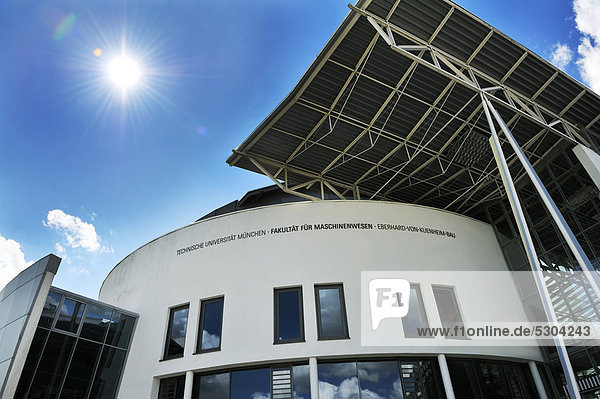 Technische Universitat Munchen Tum Fakultat Fur Maschinenwesen Eberhard Von Kuenheim Bau Garching Bei Munchen Bayern Deutschland Europa