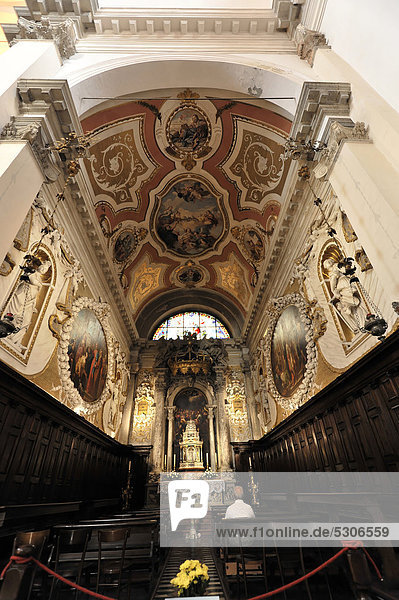 Seitenaltar  Chiesa Cattedrale Chioggia  Kathedrale von Chioggia Maria Himmelfahrt  erbaut 1624 - 1627  Venedig  Venetien  Italien  Europa