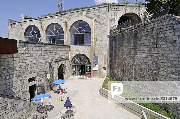 Fort de la Bastille  Museum  Grenoble  Rhone-Alpes  Frankreich  Europa