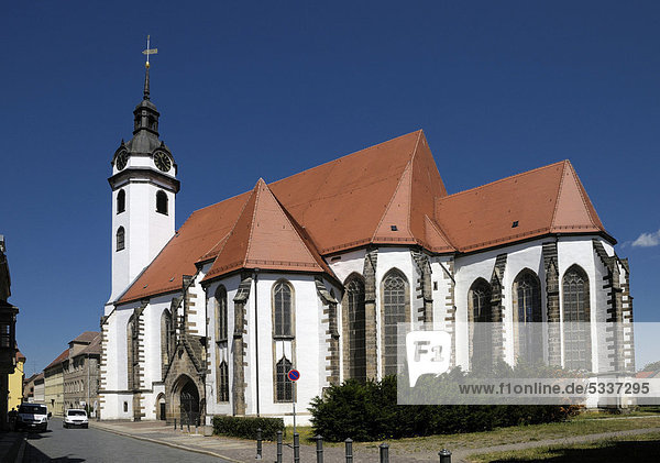 Stadtkirche St. Marien  Torgau  Sachsen  Deutschland  Europa