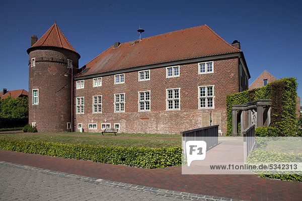Museum Burg Ramsdorf  Velen  Münsterland  Nordrhein-Westfalen  Deutschland  Europa